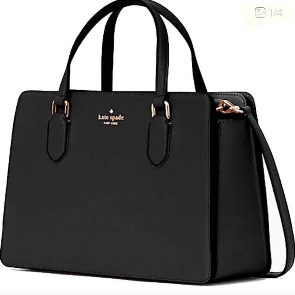 Nwt Kate Spade Black Satchel Bag